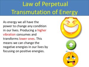law of perpetual transmutation of energy